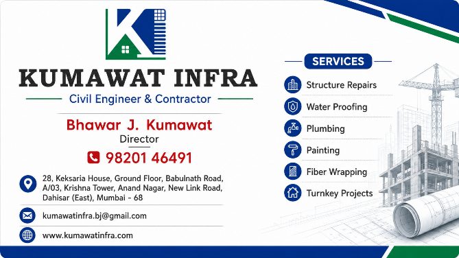 Kumawat Infra logo