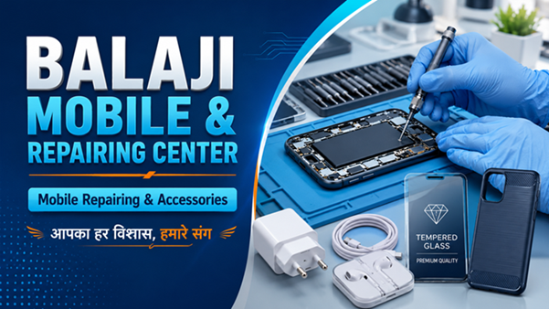 Balaji Mobile &amp; Repairing Center logo