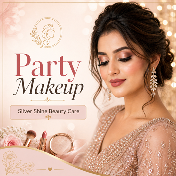 Party Makeup offered by Silver Shine Beauty Care